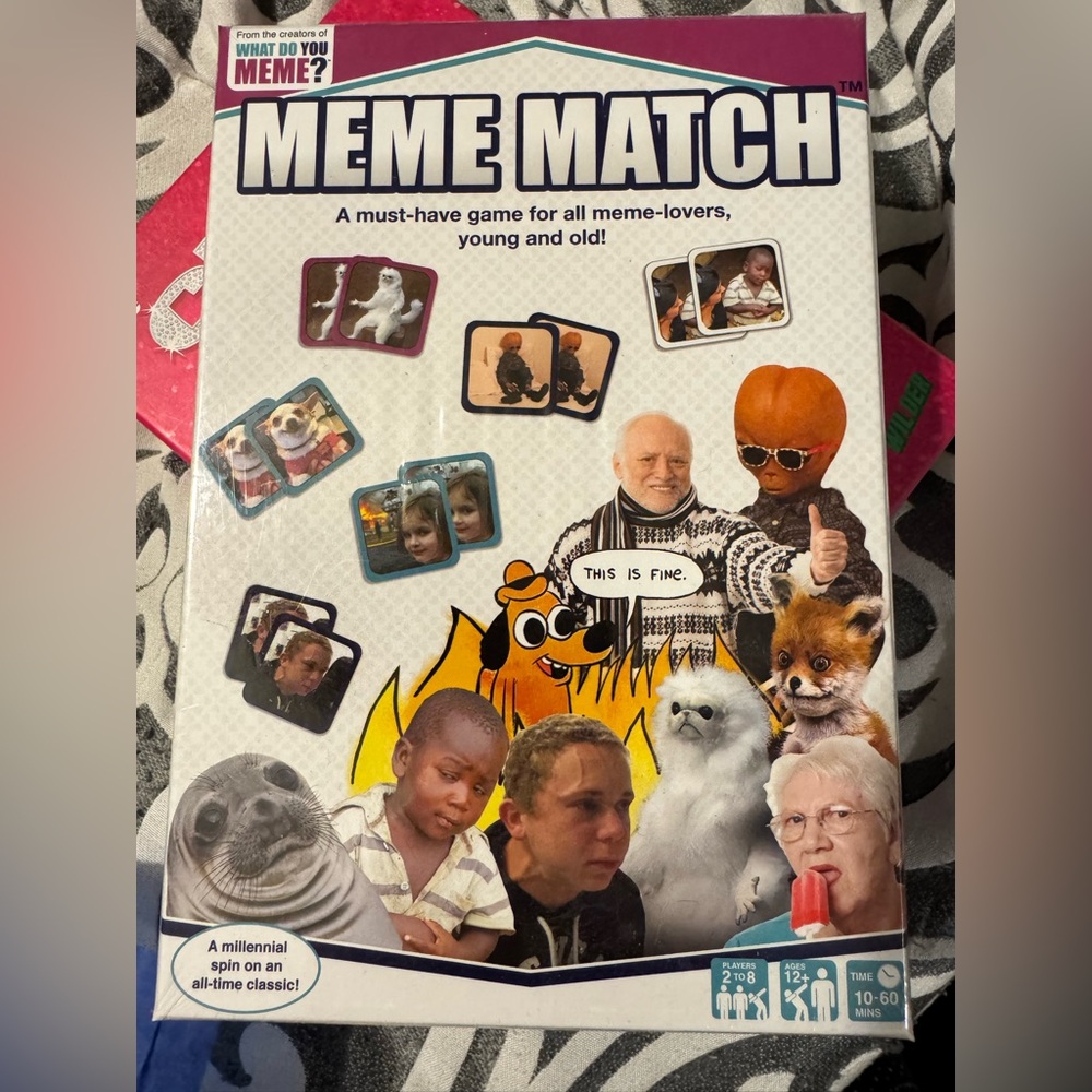 Meme Match Card Game - Colorful Fun for Meme Enthusiasts